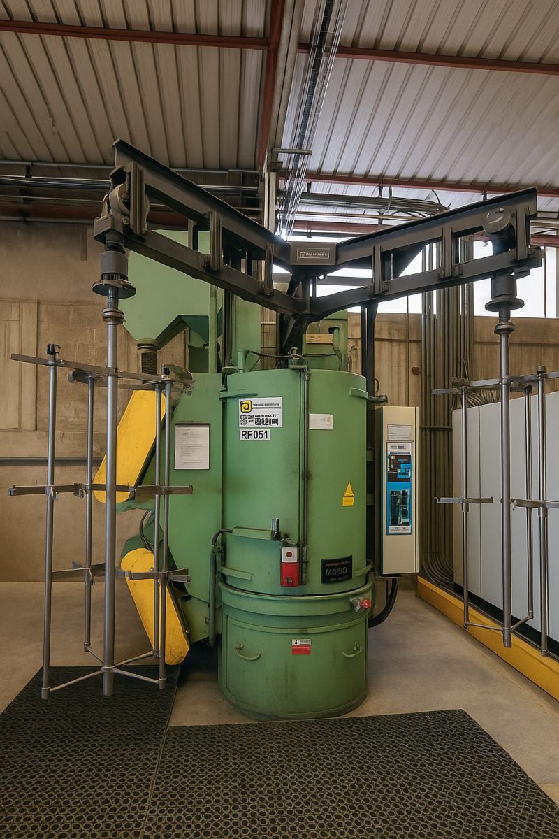 Grenailleuse industrielle Thermie Bourgogne Industrie