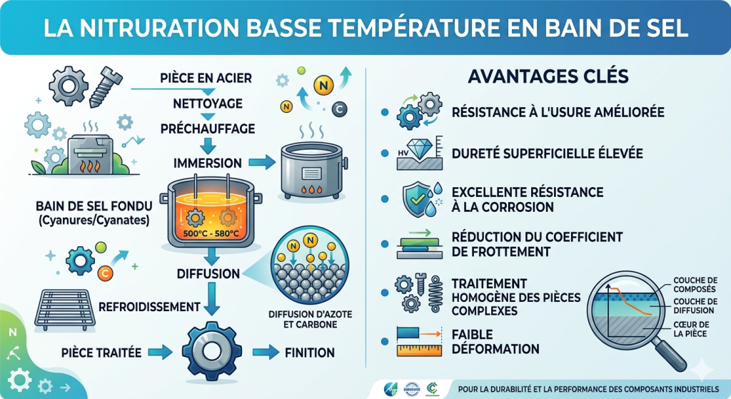 illustration nitruration basse température